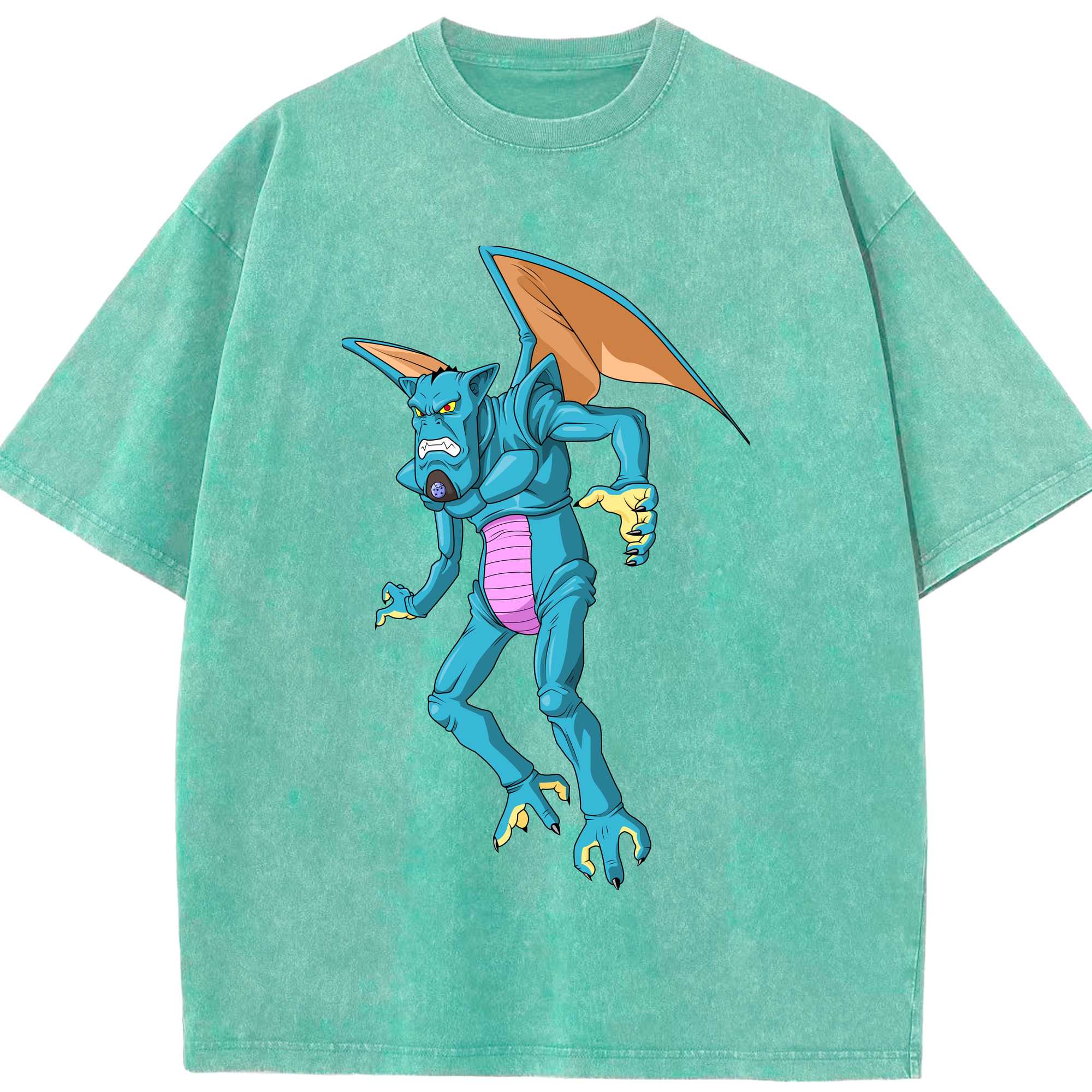 （画像用） ドラゴンボール DRAGON BALL 綿100% ヴィンテージ風 半袖Tシャツ（フロントプリント）